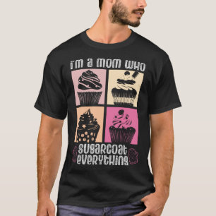Beste Mutter, die jemals backt Mama Bäckerin Chef T-Shirt