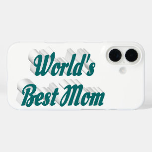 Beste Mutter grüner Text iPhone 16 Hülle
