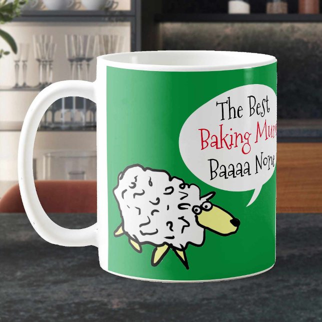 Beste Mutter im Backen. Spaß Kaffeetasse (Von Creator hochgeladen)