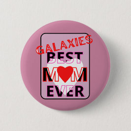Beste Mutter in der Galaxie Button