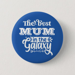 Beste Mutter in der WelGalaxie-Trophäe beste Mutte Button