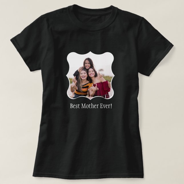 Beste Mutter je! Benutzerdefinierter T - Shirt für (Design vorne)