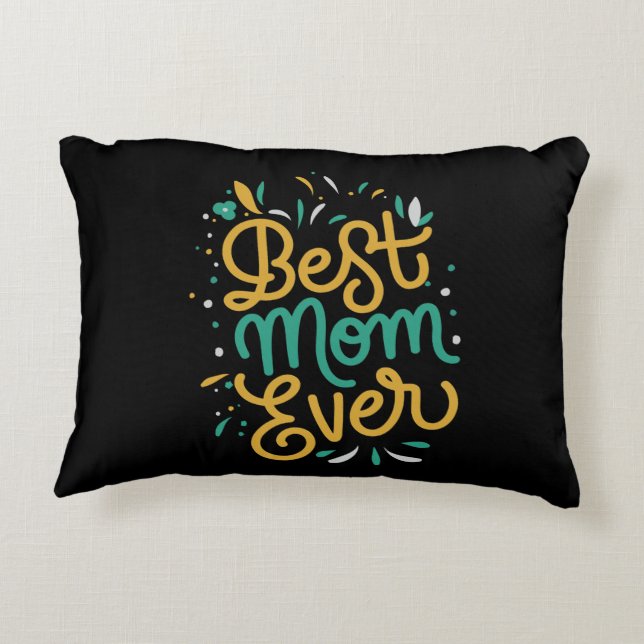 beste Mutter je Dekokissen (Rückseite)