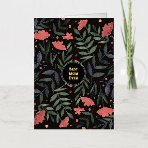 Beste Mutter je eleganter Retro-Zaubergarten