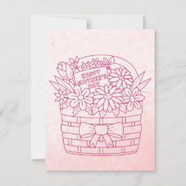 Beste Mutter je Feiertagskarte