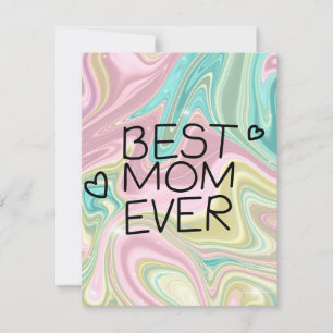 Beste Mutter je Feiertagskarte
