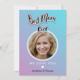 Beste Mutter je Feiertagskarte