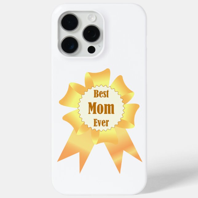 Beste Mutter je Golden Sieger Band Case-Mate iPhone Hülle (Rückseite)