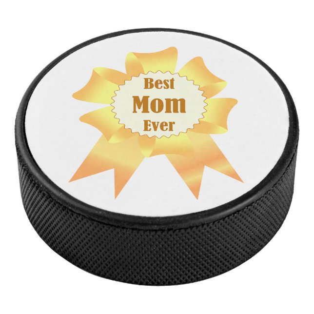 Beste Mutter je Golden Sieger Band Eishockey Puck (3/4)