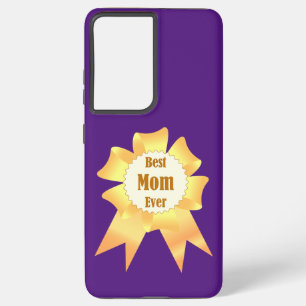 Beste Mutter je Golden Sieger Band Samsung Galaxy Hülle