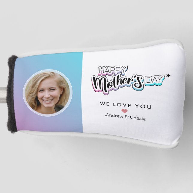 Beste Mutter je Golf Headcover (Vorderseite)