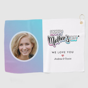 Beste Mutter je Golfhandtuch