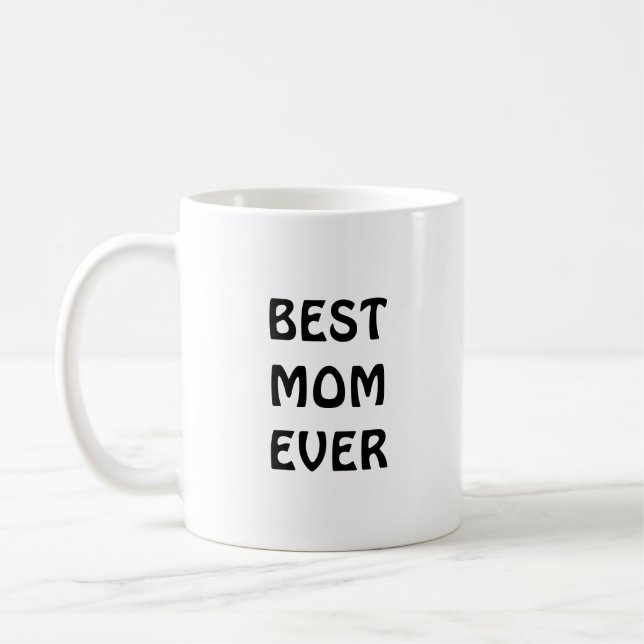 Beste Mutter je Kaffeetasse (Links)