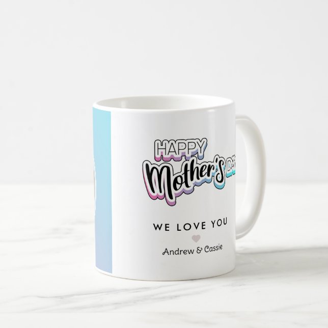 Beste Mutter je Kaffeetasse (VorderseiteRechts)