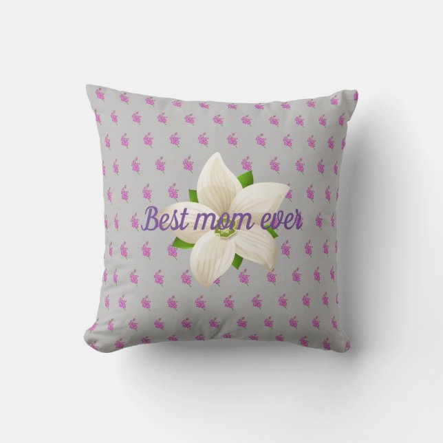 Beste Mutter je Kissen (Vorderseite)