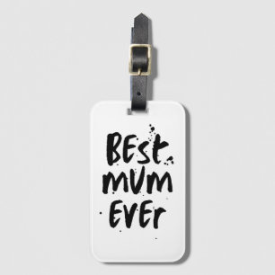 Beste Mutter je Moderne, einfache Muttertag Gepäckanhänger