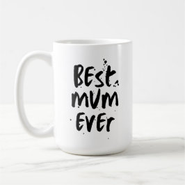 Beste Mutter je Moderne, einfache Muttertag Kaffeetasse