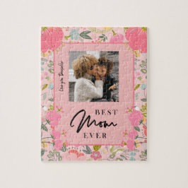 Beste Mutter je personalisiert Foto und Text Puzzle