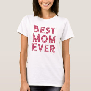 Beste Mutter je personalisierter Text Vintag magen T-Shirt