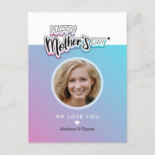 Beste Mutter je Postkarte