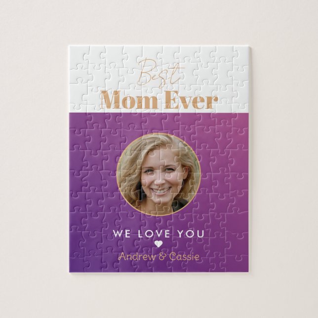 Beste Mutter je Puzzle (Vertikal)