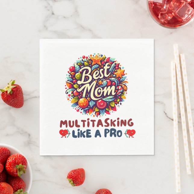 Beste Mutter je Serviette (Beispiel)