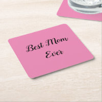 Beste Mutter je Text pink