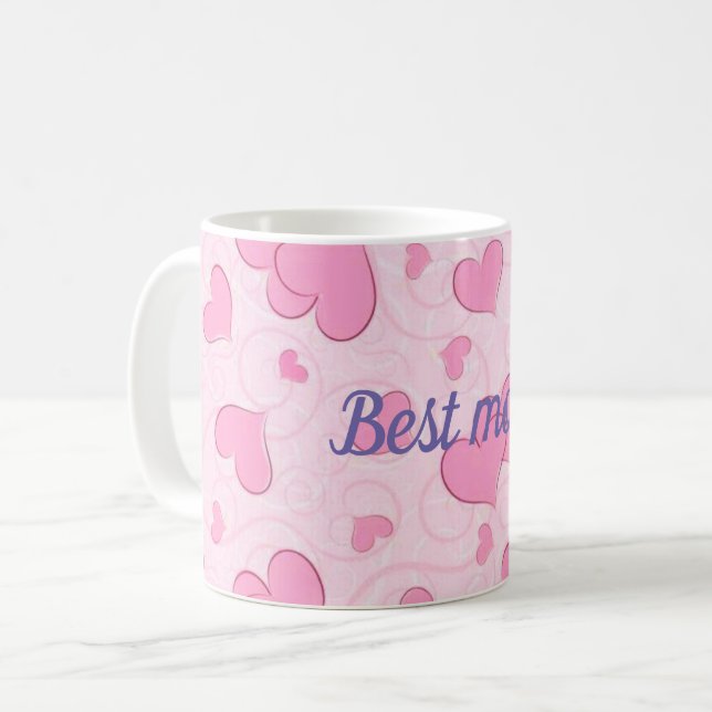Beste Mutter Kaffeetasse (Vorderseite Links)