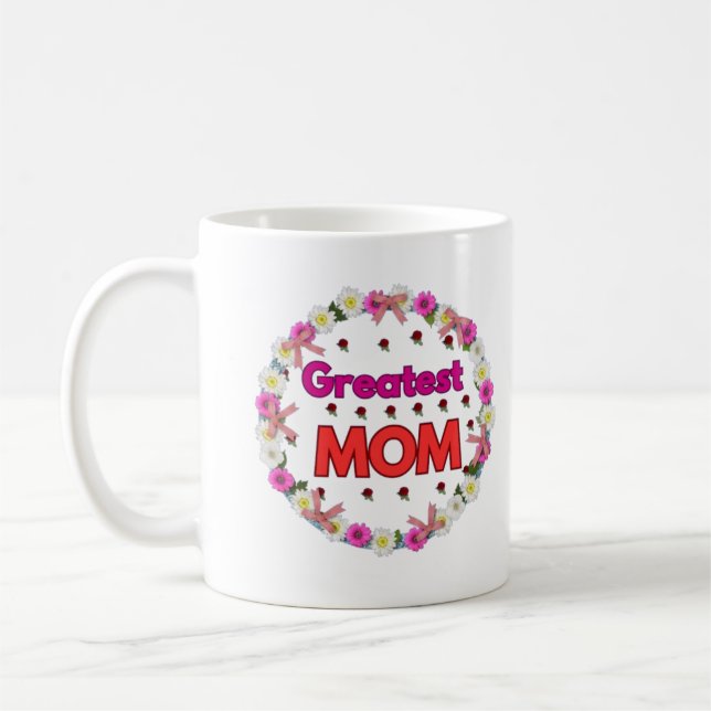 beste Mutter Kaffeetasse (Links)