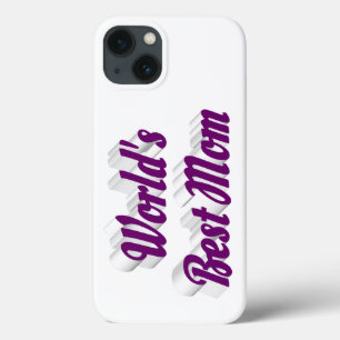 Beste Mutter lila Text Case-Mate iPhone Hülle
