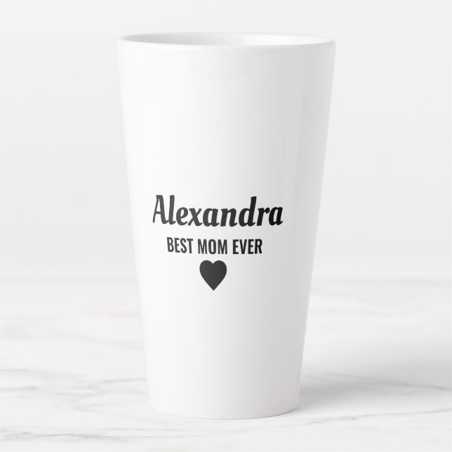 Beste Mutter Milchtasse (Vorderseite)
