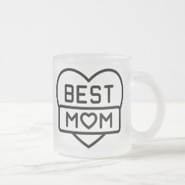 Beste Mutter/Mutter Tag l Liebe Mutter Mattglastasse