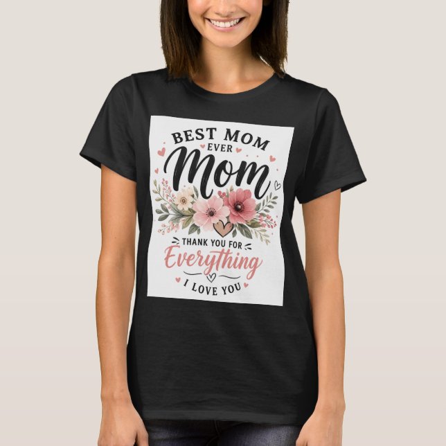BESTE MUTTER T-SHIRT (Vorderseite)