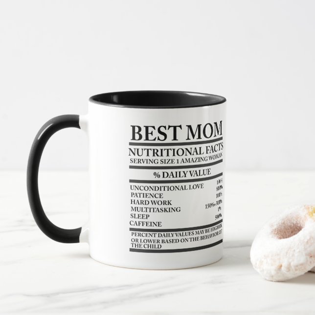 Beste Mutter Tasse (Mit Donut)