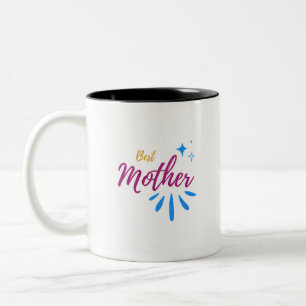 BESTE MUTTER-TASSE FÜR MUTTER ZWEIFARBIGE TASSE
