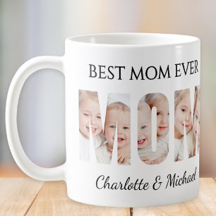 Beste Mutter überhaupt 3 Fotos ausgeschnittene Buc Kaffeetasse