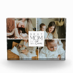 Beste Mutter überhaupt Benutzerdefinierte 4-Foto-C Fotoblock