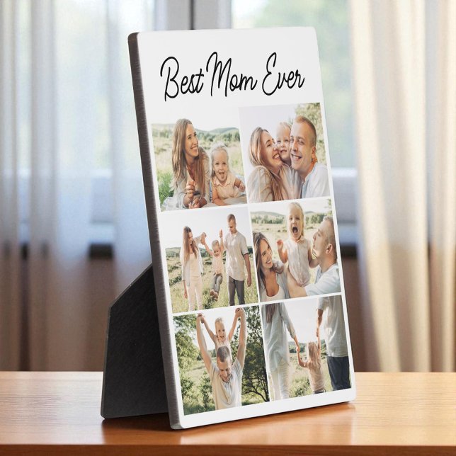 Beste Mutter überhaupt Benutzerdefinierte 6-Foto-C Fotoplatte (Von Creator hochgeladen)