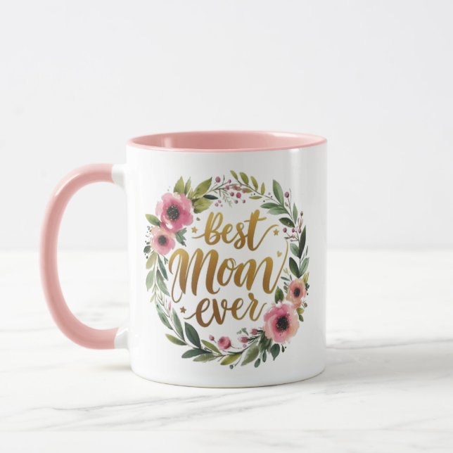 Beste Mutter überhaupt - das beste Geschenk für Mü Tasse (Links)