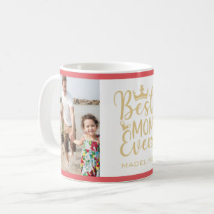 Beste Mutter überhaupt Familienfotos Kaffeetasse
