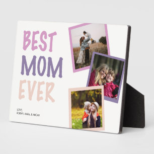 Beste Mutter überhaupt Foto-Collage Muttertag indi Fotoplatte