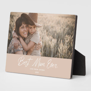 Beste Mutter überhaupt Fotoplakette Fotoplatte