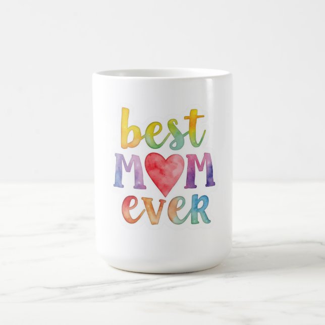 Beste Mutter überhaupt - individuell zugeschnitten Kaffeetasse (Mittel)