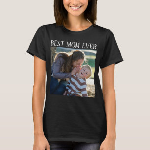 Beste Mutter überhaupt, individuelles Foto-Muttert T-Shirt