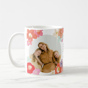 Beste Mutter überhaupt, individuelles Fotogeschenk Kaffeetasse