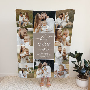 Beste Mutter überhaupt, individuelles personalisie Fleecedecke