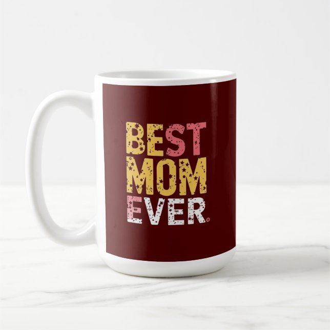 Beste Mutter überhaupt Kaffeetasse (Links)