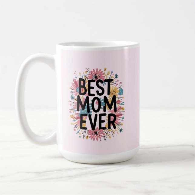 Beste Mutter überhaupt  Kaffeetasse (Links)