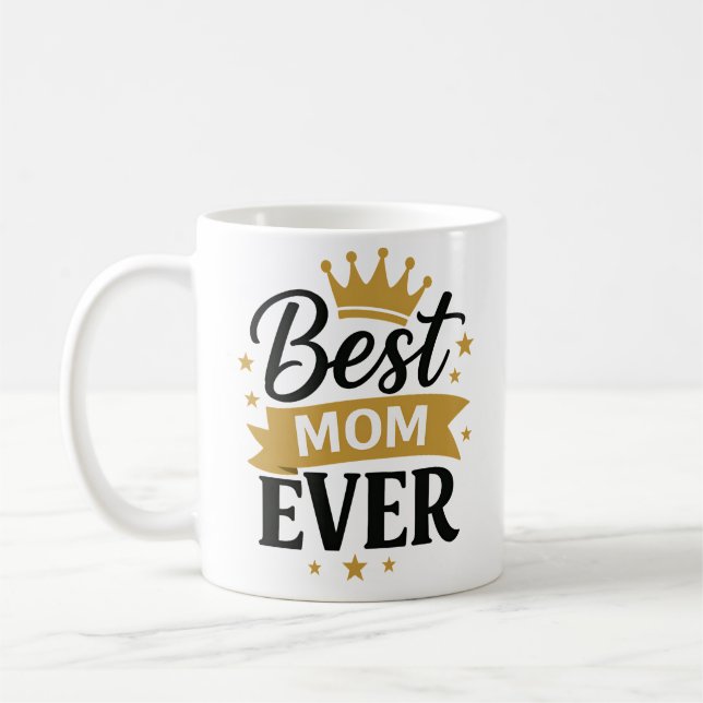 Beste Mutter überhaupt Kaffeetasse (Links)