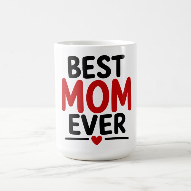 Beste Mutter überhaupt Kaffeetasse (Mittel)